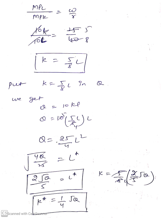 MPL imple k=sil k-at n @ pu- we get o= 10k o = 10 &= 25,2 c* 7 * = 50) k* = 1 sa CSScanned with CabScanner