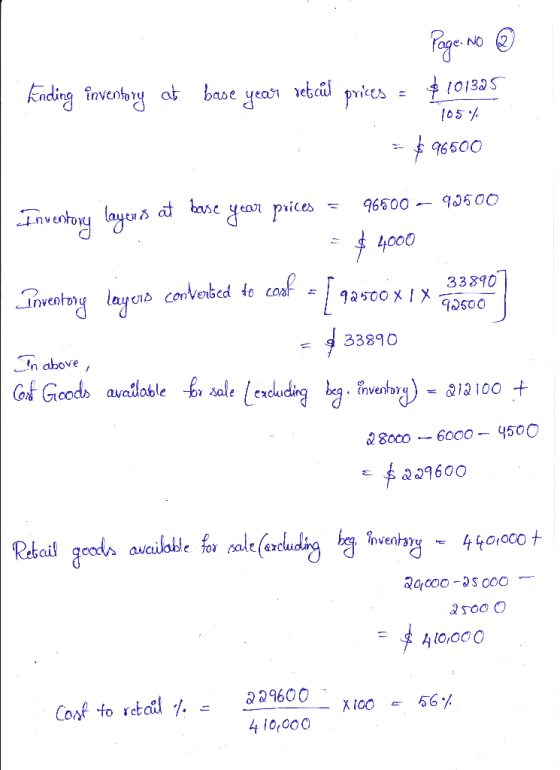 NO (2 knding fnventory at base 101305 eai prices ర5 96500 tbase avoboy layes a prices 96600 90500 4.000 converted to caf 3389