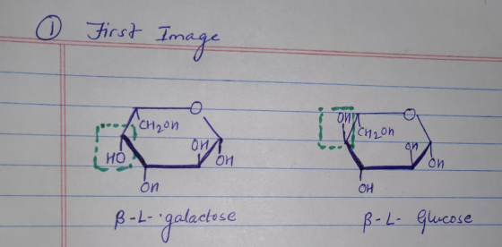 0 First Image CH, on (chzon ди, on on ОН B-L- galactose B-L- Glucose