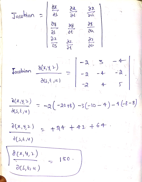 Jacobian = t as aa at ax 24 ay ay ay dt au as 22 อ Q2 22 at * 2 3 - 4 Jacobian 63.9 -) 1) -8 - 4 - 3 (,tu ) 4 (4.9 -) Ast,y)