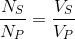 \frac{N_{S}}{N_{P}}= \frac{V_{S}}{V_{P}}