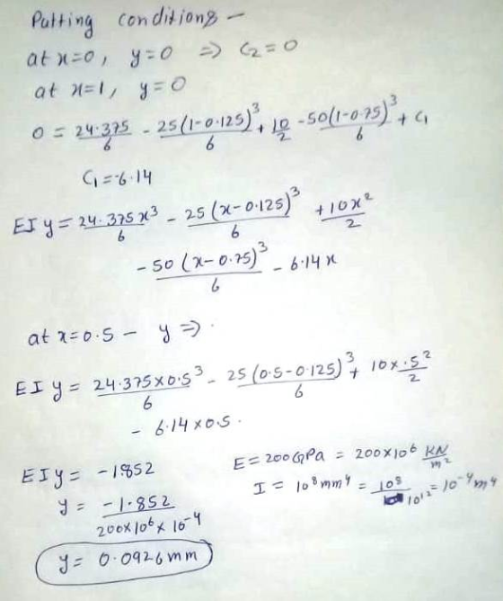 lor 104 Putting conditions - at n=0, y = 0 = 6=0 at n=1, y=0 0 = 24395 - 251-0,12%)19-501.003) + 6 G=6.14 +10% 2 6 6 Es y = 2