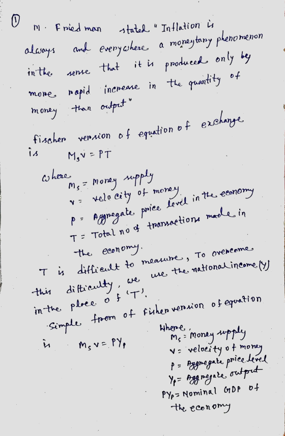 m. Fried man always in the of more rapid money stated Inflation is and everywhere a money tony phenomenon sense that it is p