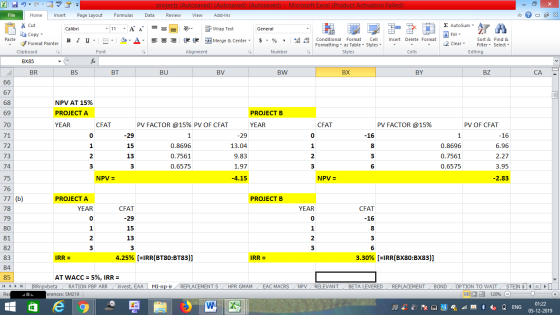 projects (Autosaved) (Autosaved) (Autosaved) - Microsoft Excel (Product Activation Failed) Data Review View Add-Ins File Home