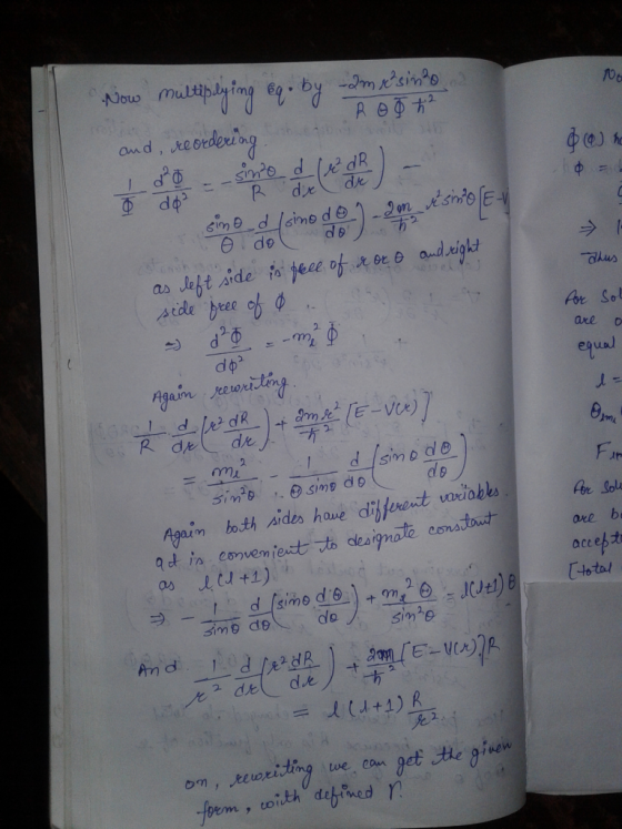 Now multiplying eg. by msins 70 Por Sot axe o equal mu dodo th Agim bot sids haue differeuit vaiabhs た are b simo doo om,eewe