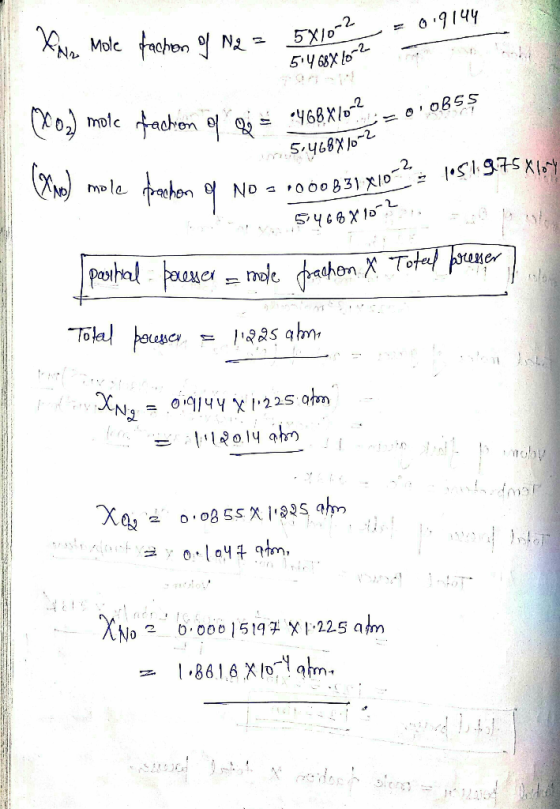 Ne Mole fachon of Ne = -E019144 5468X102 5X10-2 5X10 0855 (902) mole frachon of .5 = 468 X! m 5.468X1, Z = No mole pachon o