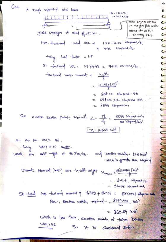 seems like 2sft. 2slt 터 4-75 卡.lefond/九 125% (28 So As ASTM A6 anl secton Mo 16 mo which is So hich less than , secton malby
