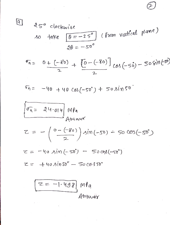 So clockwise (From Vintfcal plane) take A = - 2 S 20 0) es -s) - Sogints 2 2- A4.014 MA Anmur (-80in-50) So Ca9S -4in (so*) S