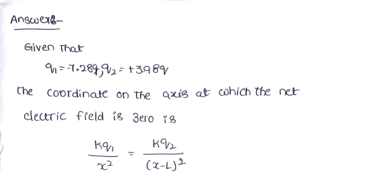 Answexê- Given That 12 398 the coordinate on the ais at cohich the net kw 2