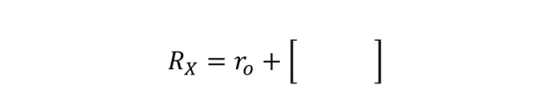 Rx = ro + [