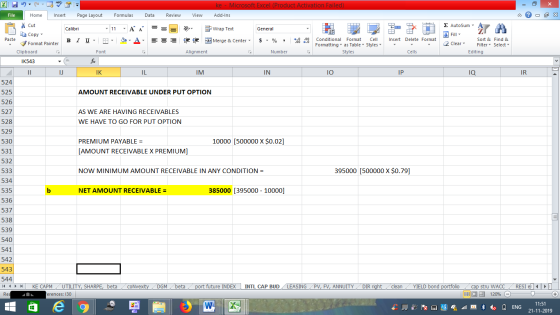 ke - Microsoft Excel (Product Activation Failed) Add-Ins File Home Insert Page Layout Formulas Data Review View - 2x % Cut Ca