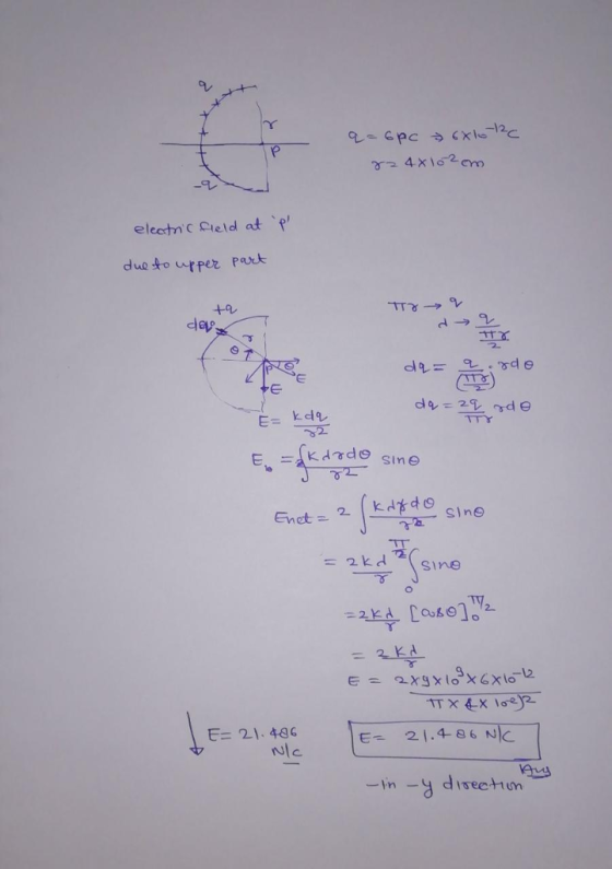 -CL due to urper rerk 匝) kdrde sine Ends 2 [뿍으 sine ту E 21.48 -1n-y direction
