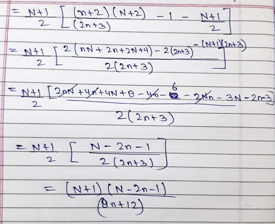 2n2 2 202nt 3) 2