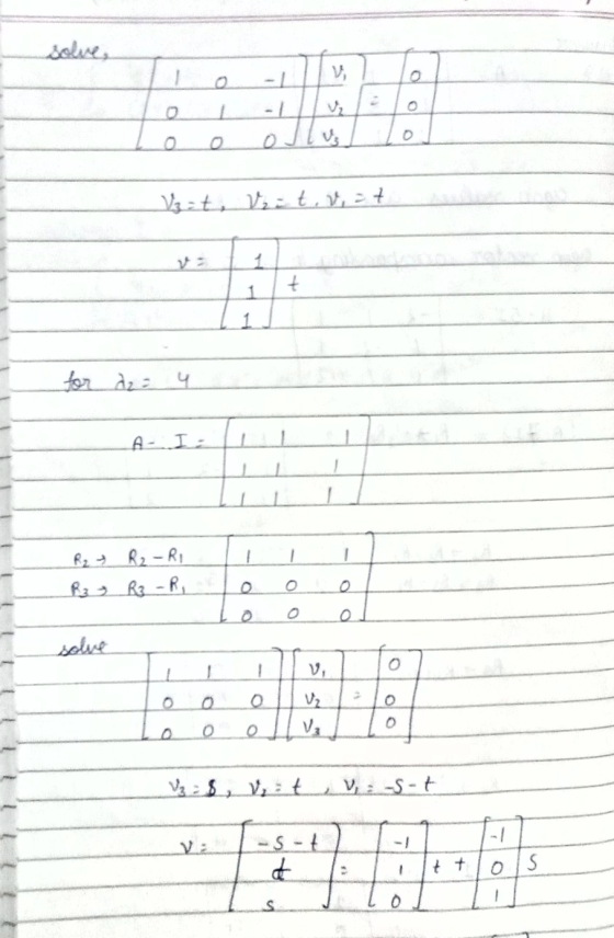 Tv 0 1 0 0 =t, Vit. v, - t 1 t for d₂ = 4 A I R2 R2 - Ri R3-R, 0 V, O o o U₂ 0 0 ollu V-S-t a S O
