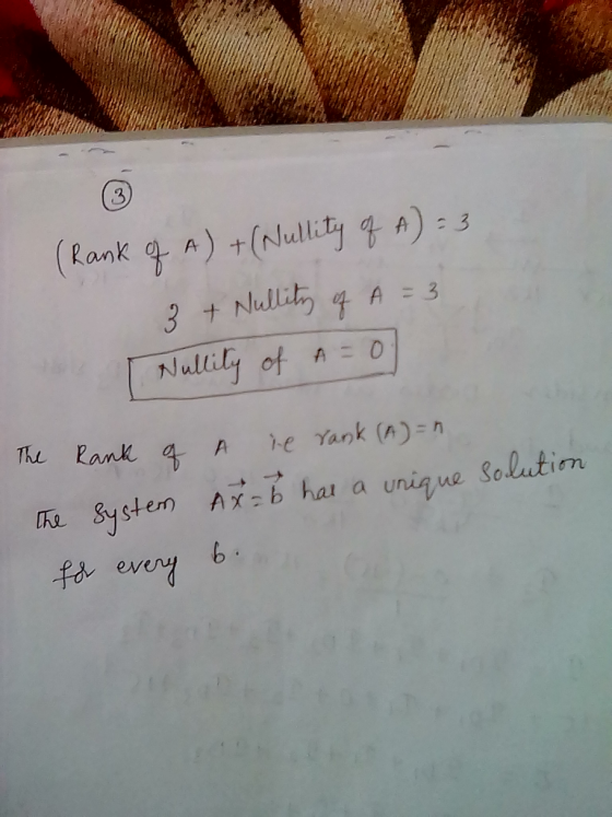3 onK ナ The Rank A e Yank (A) -n stern AX:→ hal a unu we Solution even
