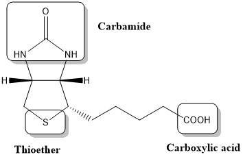 Carbamide HN NH COOH Thioether Carboxylic acid