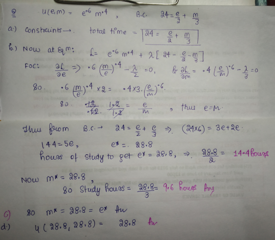 a) constraints → . total tome -TA e+n 8o 64 2. 3 14 4-5e, e1. 잇8-8 248-14-4Round $0 Study Rouas- 98:8-9,6 R oues d 8.8, 28.8)