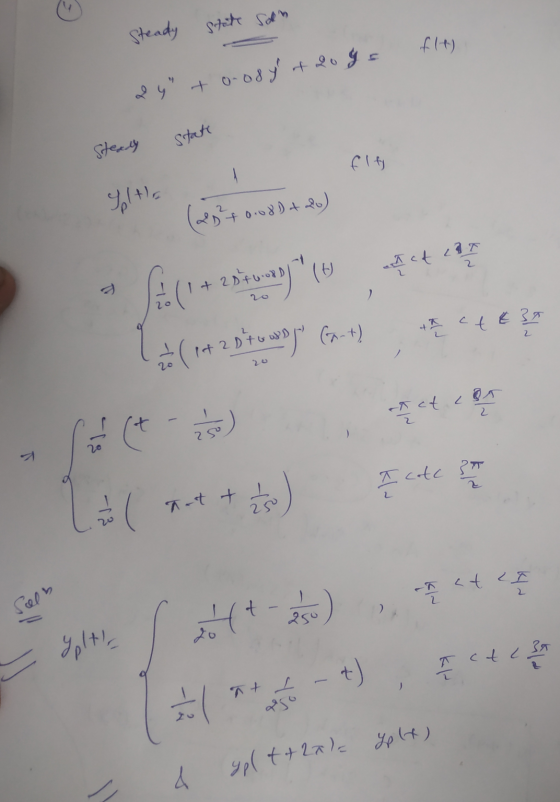 State Son Steady f1t) 24 + 0.08y of Logo Steady State flt 91 + (25+ 0.08) +20) Act Lan 2 +201008D 20 e di un = (1+ 2 Dtewa