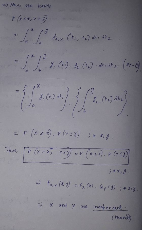=) Now, we have P (x Ex, YEY E der Ctr, tu) dt, dt g, (+1). Iz (+2) . dt, dt ₂1 11:2.00m) { f29333 = P(x2x), 8 (427) ; & xey.