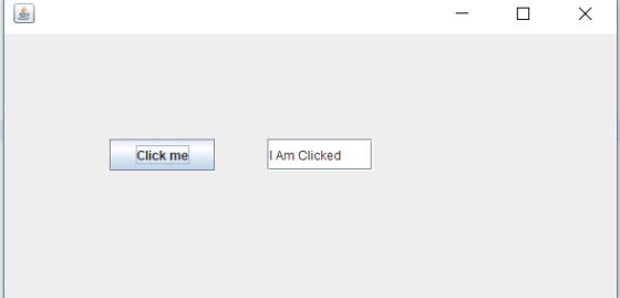 Click me I Am Clicked