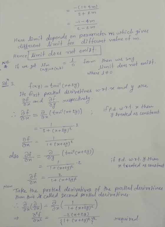 which gives -(1+4 m) 2+ 2m -1 - 4m 2- 2m Here limit depends on parameter m different limit for different value of m. Hence/ l