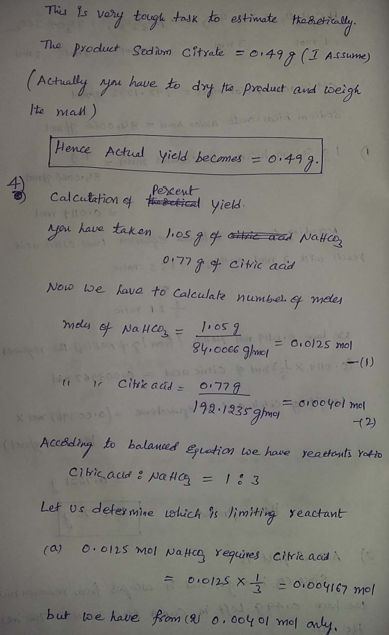 Th ls very taut. task to estiwate Haae The Pyoduct Sodion Cityale =0490 (1 Assuwe) ( Actuall, n)ve have to dry to product a