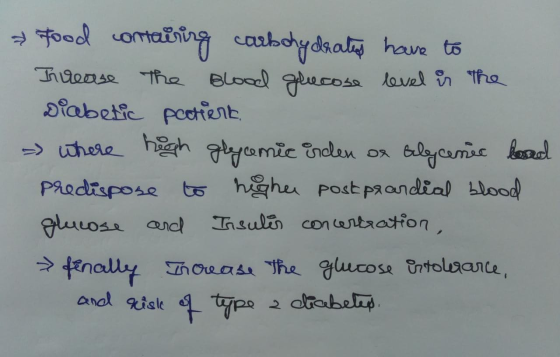 Oso Food containing carbohydrates have to Increase the Blood glucose level is the Diabetic pcottiert. - where hoogh glejamie