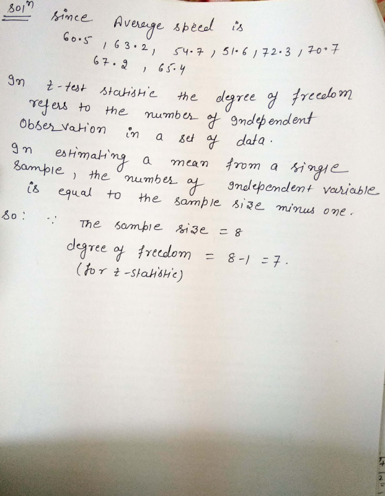 erage 6 3.2 Go.s Obser vaton a fdafa ample the numbes gndependlent variable. [B equa/ to the gamble , 3e minus one. egree 2