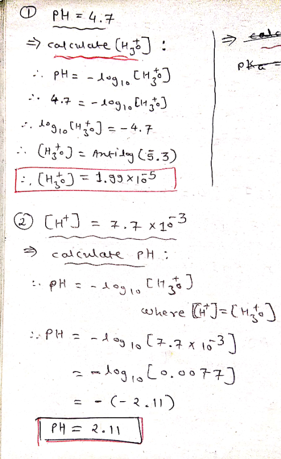 PH 4.7 Cateulate CH toC .7 H Antiy 5.3) 1.35 x5 CH) .x 10 calculate PH CH2 ahere CH :PH C7. x 3 -1g 1C.77) (- २ .1।) PH 2.11