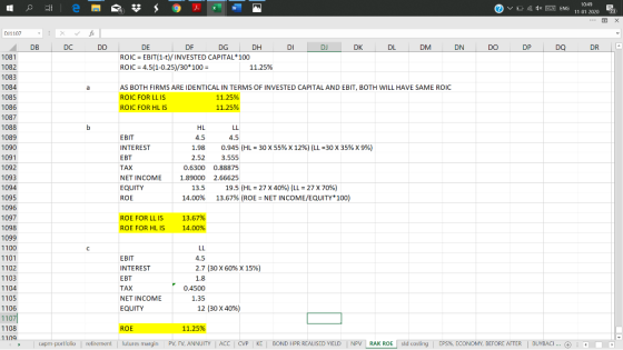 1021 e 9 Ix w VIA 2 10:49 ENG 11 01 2000 3 X D11107 X V fix DBDCDD DI DJ DK DL DM DNDODPDQDRA DE DFDG DH ROIC = EBIT(1-t) I