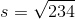 s= V234