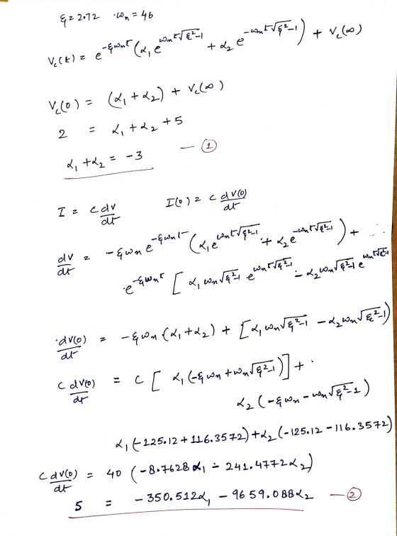 422072 Com= 46 Watter **V7-) + + Vc60) -quent (a, e + Le V (E) г е (Li +22) + Velo) V(0) = 2 2, +42 +5 -3 X, +42 Iz cdr at I