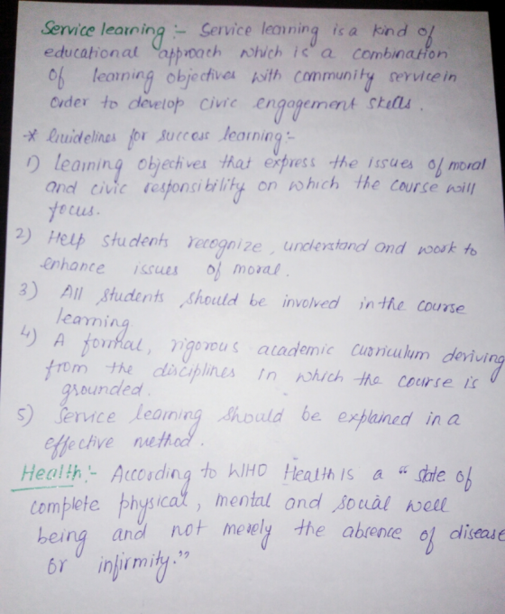 Service leaning Service leaninq isa kind o educahionat appoach which i a combinatfon leaning objechives ksith Community servi