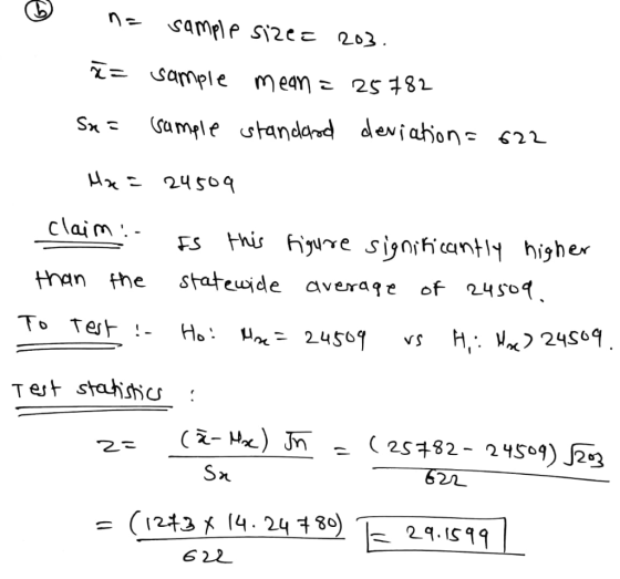 -= sample meanこ25t31 claim .- Han e stateuqde avera 9でof 24SoT (ぇ 2ー C 124.3 x 14 . 24482 29.ις 99. 6 22