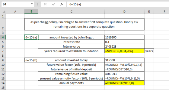 B4 1 x fc 6--15 (a) F as per HomeworkLib policy, Im obliged to answer first complete question. Kindly ask remaining questions in a