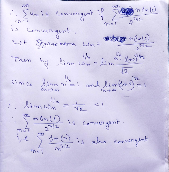 n=1 is 2/2 nal 2 Im (2) {un is convergent if In (6) Convergent Let Sombora In lim wn = lim 2 / since lim nhl and lim(an 2 llu