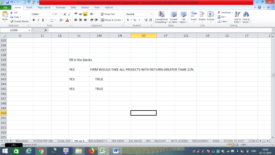 projects (Autosaved) (Autosaved) (Autosaved) - Microsoft Excel (Product Activation Failed) Review File Home Insert Page Layou