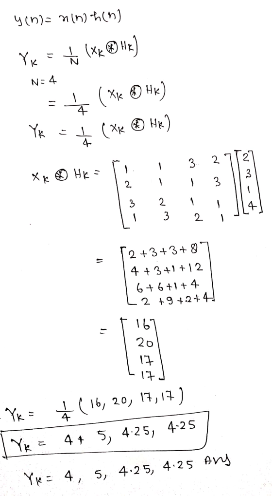 yene mind then) YK = (xx ® HK) N=4 = (*K © HK) Yk = + (Xire HK) Xx Ø Heari. i 12 | 3 2 1 3 3. 27 13 1 1 2 id 12+3+3+87 4+3+1+