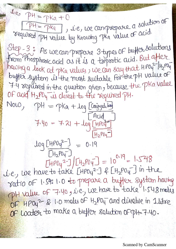 d As we car rom Phosphoaśic ocid as it is a rpaic aid. Bud ater hading a Jook at pka vale can say that HP Ka value ΗΡΟυ2- ie