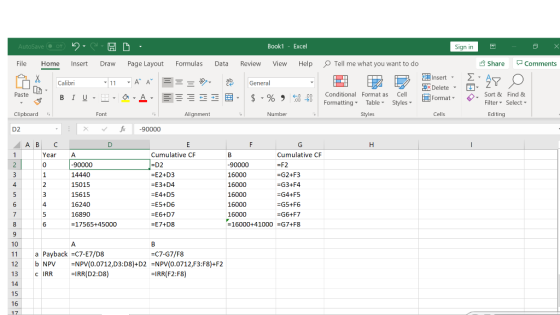 AutoSave @ # 2 - Book1 - Excel Sign in - 0 X Comments File Home Insert Draw Page Layout Formulas Data Review View Help Tell m