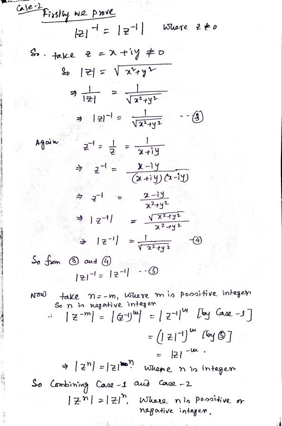 Case I firstly we prove izita lzl, where ato xtiy So, take z=2 tiy to So Izl= vartyr 17 a va hay 1714- Vatayz -- Again 2 = 1