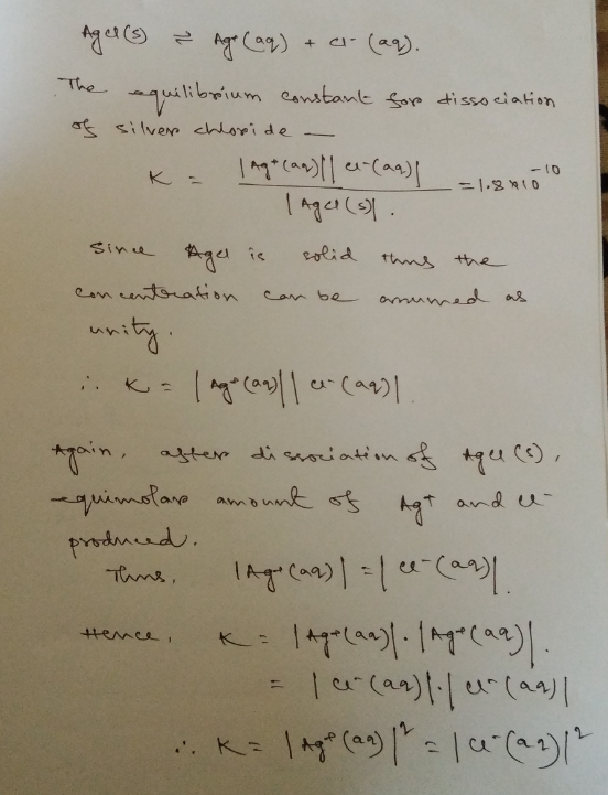 C(ag) + The -qulibaium Canatane soe disso ciation a silver chiori de -10 918.1 Sine Arei BOlid thms the Can unntsrabion Cor b