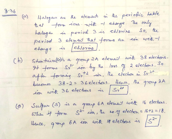 3 36 어enu cons, wǐ长-, change Tae only Period 3elene hat forns an urek- llena , becorre, 38-a 6 electrons. 3A