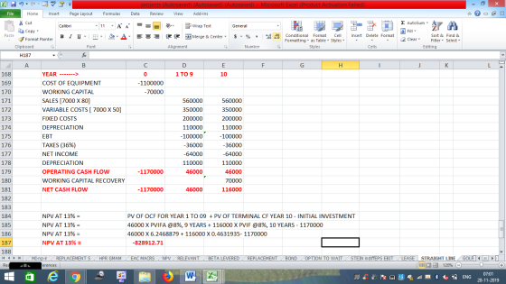 - 2x Σ AutoSum : A projects (Autosaved) (Autosaved) (Autosaved) - Microsoft Excel (Product Activation Failed) Formulas Data R