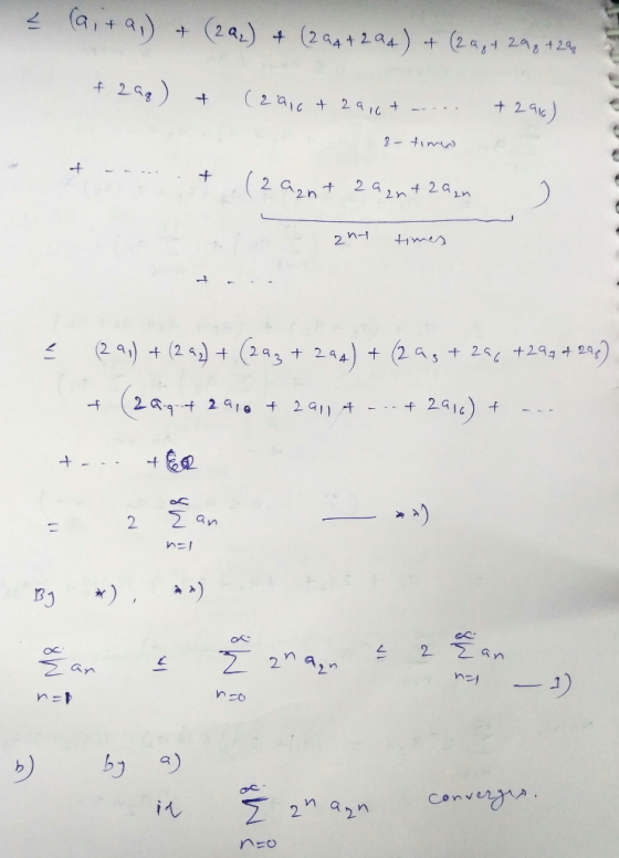 (a,a) + (2a) + (2a4+ 2a4) + (2a,1 2a, 429 29) 2a10 t 29IC t +241 3 tim (2 a2nt 2 42t 2a1n 2n-1 times (2 4,)(2)(2 a3 + 244) 24