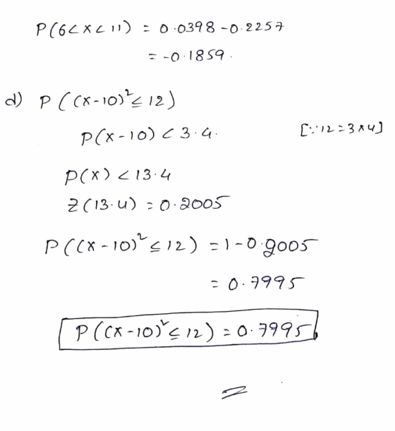 P(6x11 o 0398 -o 2257 --o 1859 d)P CCK-10) 12) P(x-10) 3 4 P(x)213.4 2(13. u) 0.3005 PCCK-10)12) =1-0 goos 0 7995 P(CK-10)2)
