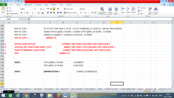 projects (Autosaved) (Autosaved) (Autosaved) - Microsoft Excel (Product Activation Failed) Data Review View Add-Ins File Home
