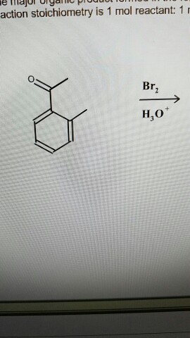 action stoichiometry is 1 mol reactant: 1 Br. H10