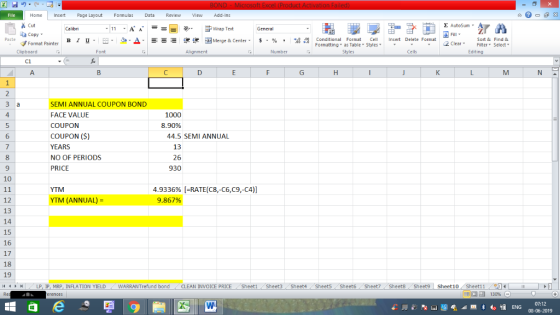 OND - Microsoft Excel (Product A File Home Insert Page Layout Formulas Data Review View Add-Ins - Cut Ea Copy AutoSum A A Wra