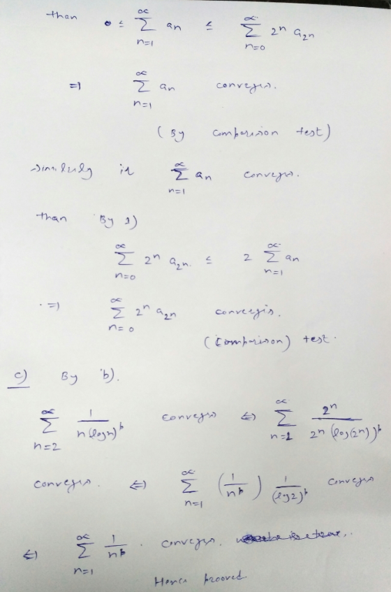 than n conveha Camboraon test) an Convena nl than 2 2 n n o M 2 2n Conveegis n o CCombrison) test b) NA n Σ 2 (ay6)) n-1 h 2